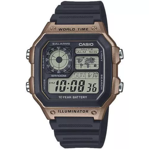Casio Collection -rannekello AE-1200WH-5AVEF-1