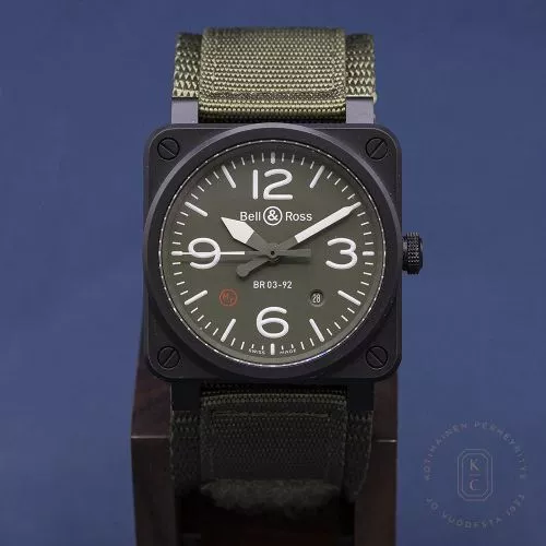 Pre-Owned Bell & Ross Military Type BR03-92-MIL-CE-1