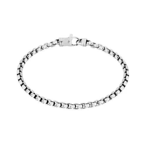 Hopeinen rannekoru BR107725S8QICAT-1