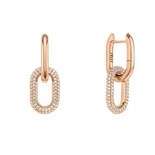 Daniel Wellington Crystal Link Rose Gold korvakorut DW00400576-1