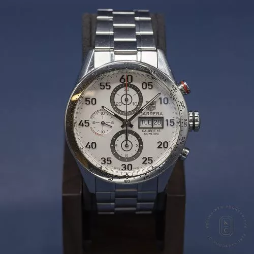 Pre-Owned Tag Heuer Carrera CV2A11.BA0796 Chronograph Cal. 16 -1