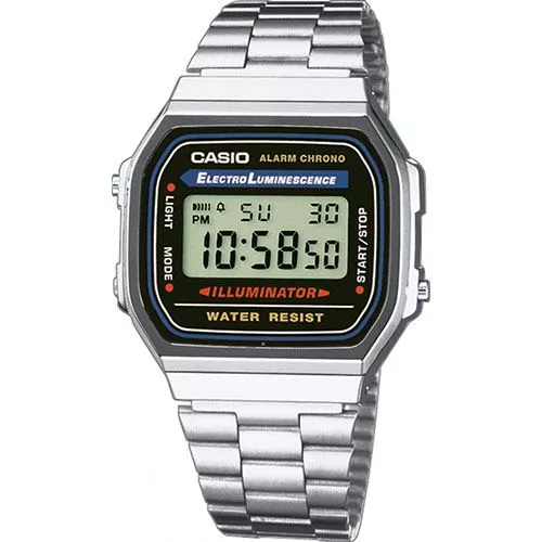 Casio Digi Retro -rannekello A168WA-1YES-1