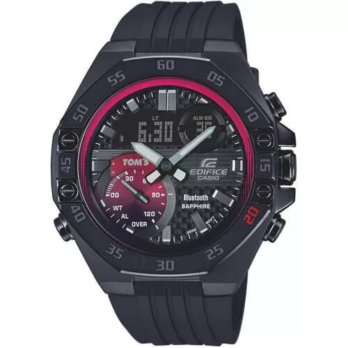 Casio Edifice TOM'S Limited Edition Armbanduhr ECB-10TMS-1AER-1