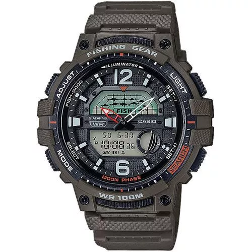 Casio Fishing Gear Armbanduhr WSC-1250H-3AVEF-1