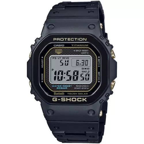 Casio G-Shock Full Metal Matte Black Titanium -rannekello GMW-B5000TB-1ER-1