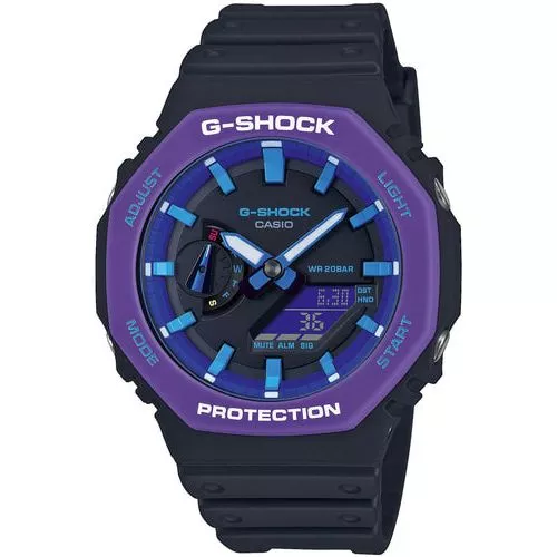 Casio G-Shock Sporty Throwback Series -rannekello GA-2100THS-1AER-1