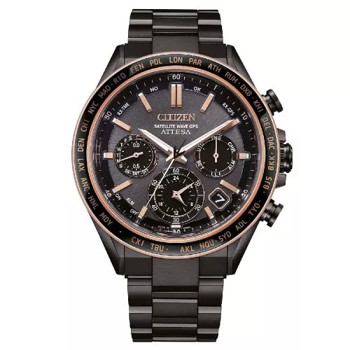 Citizen Eco-Drive Attesa Satellite Wave CC4074-61W-3