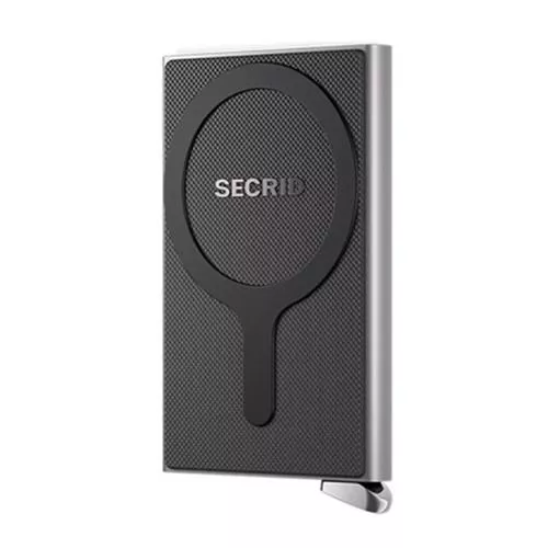 Secrid Cardprotector Fluted for Magsafe Silver CFFM-SILVER+