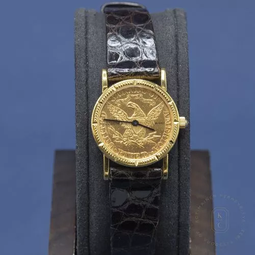 Pre-Owned Corum Coin Watch 5$ -1