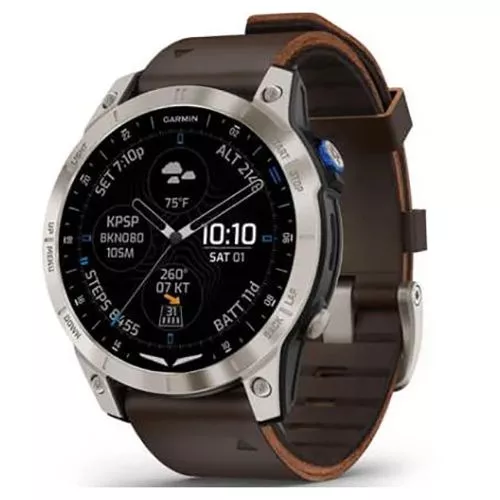 Garmin D2™ Mach 1 / ruskea nahka 010-02582-55-1