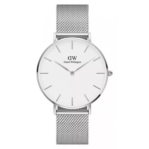 Daniel Wellington Grand Petite Silver White 36mm -rannekello DW00100306-1