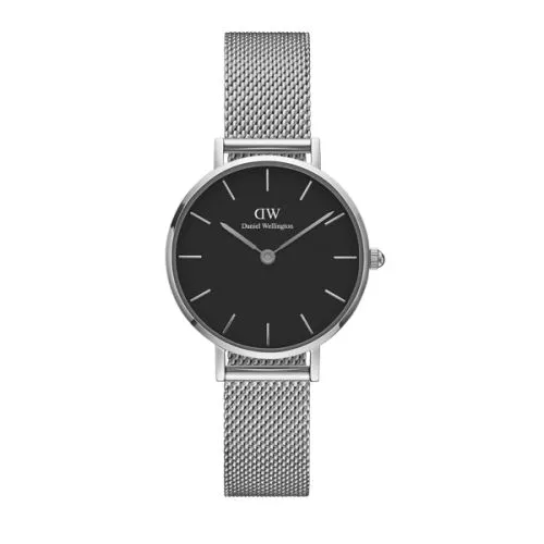Daniel Wellington Classic Petite Sterling Black 28mm - rannekello DW00100218-1
