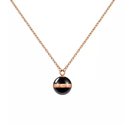 Daniel Wellington Aspiration Rose Gold Black -kaulakoru DW00400156-1