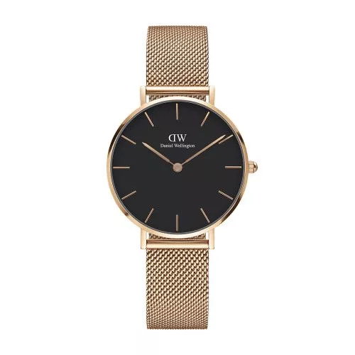 Daniel Wellington Classic Petite Melrose -rannekello (black) DW00100161-1
