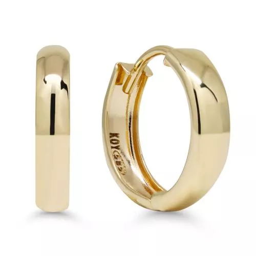 Gold Ohrringe 13 mm E-3264-1