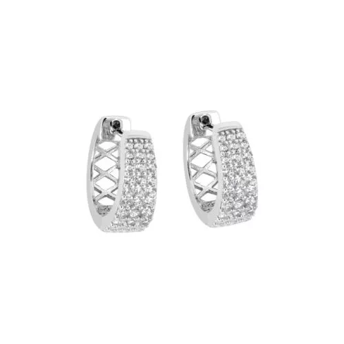 Silberne Ohrringe E28005-1