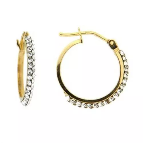 Kultaiset rengaskorvakorut EBIFP001-1