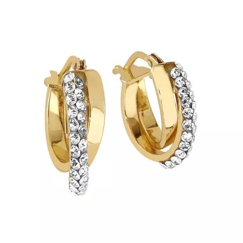 Kultaiset rengaskorvakorut EBR109/2-0004-1