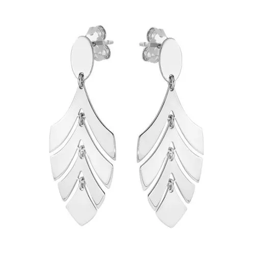 Silber Ohrringe F202502-RH-1