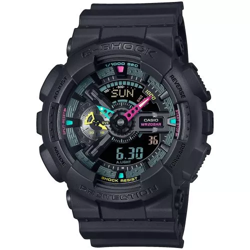 Casio G-Shock Multi Fluorescent Accents GA-110MF-1AER-1