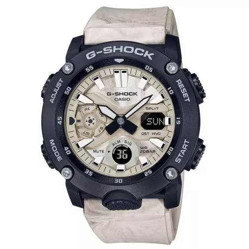 Casio G-Shock Utility Wavy Marble Series -rannekello GA-2000WM-1AER-1