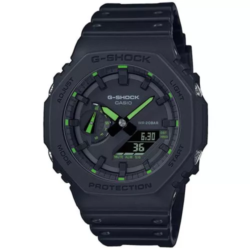Casio G-Shock Neon Accent Series GA-2100-1A3ER-1