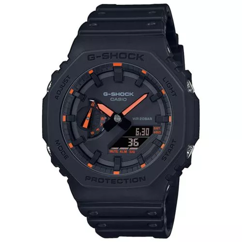 Casio G-Shock Neon Accent Series GA-2100-1A4ER-1