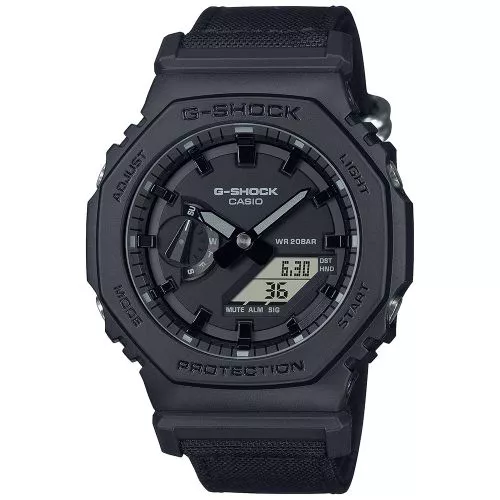 Casio G-Shock Utility Black Series Cordura Eco Band GA-2100BCE-1AER-1