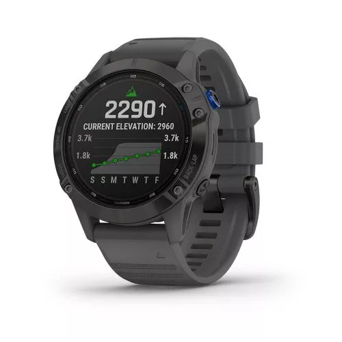 Garmin Fenix 6 Pro Solar Black Gray 010-02410-11-1