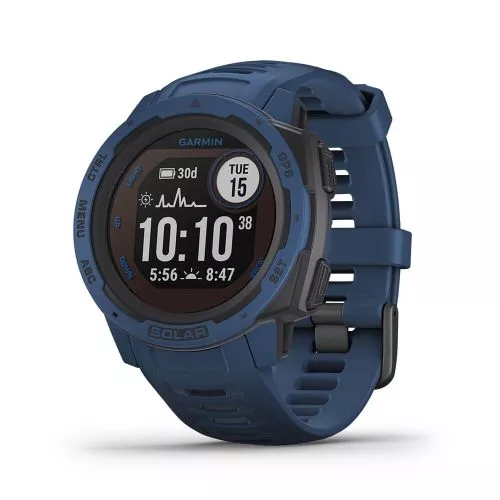 Garmin Instinct GPS Solar Tidal Blue 010-02293-01-1