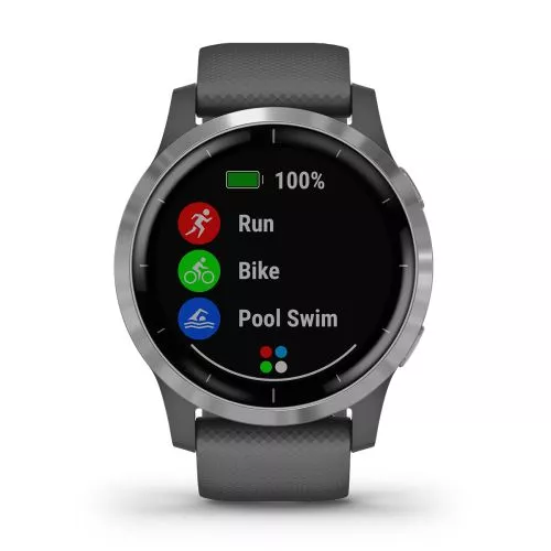 Garmin Vivoactive 4 Grey-Silver 010-02174-02-1