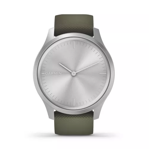 Garmin Vivomove Style Silver-Green 010-02240-01-1