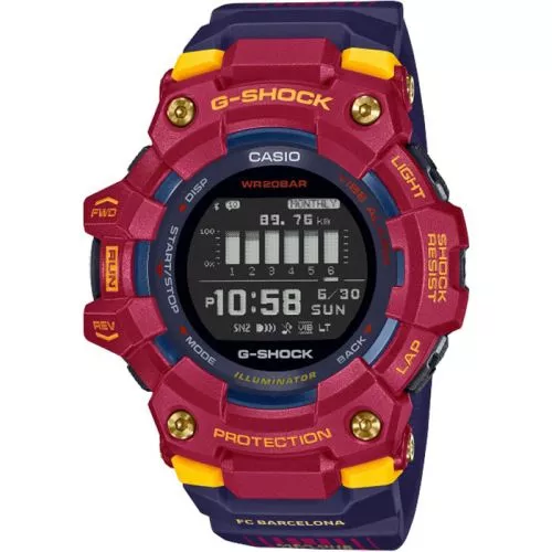 Casio G-Squad Step Tracker FC Barcelona Limited Edition GBD-100BAR-4ER-1