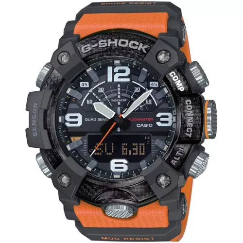 Casio G-Shock Mudmaster Twin Sensor Premium -rannekello GG-B100-1A9ER-1