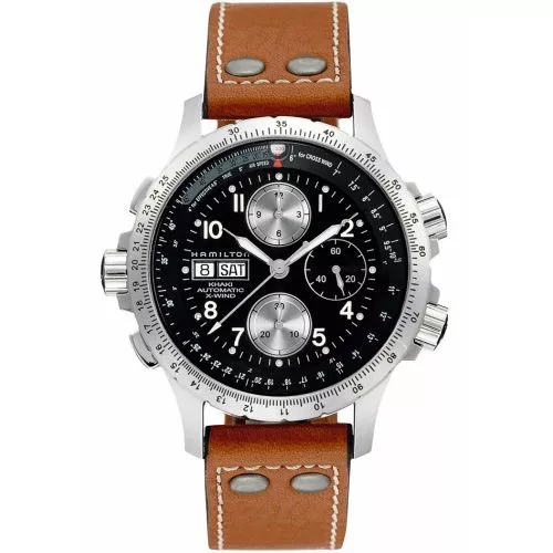 Hamilton Khaki X-Wind Day Date Auto Chrono H77616533-1