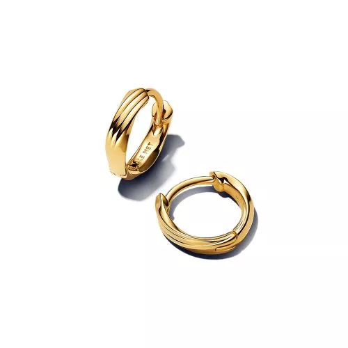 Pandora Essence Twisted Huggie Ohrringe 263871C00