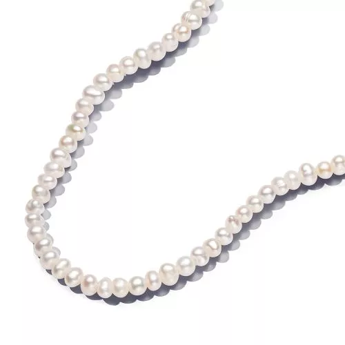 Pandora Treated Freshwater Cultured Pearls T-bar Collier kaulakoru 45 cm 363297C01-1