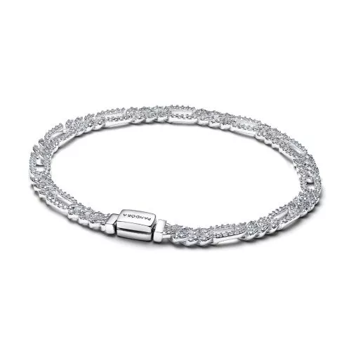 Pandora Oval Cuban Chain Armband 594227C01