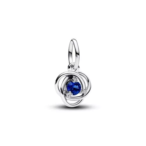 Pandora Blue Eternity Circle Dangle hela 793125C09-1