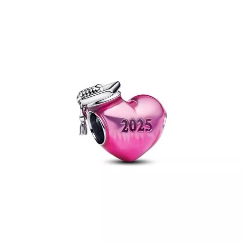 Pandora Graduation 2025 Heart Charm hela 793788C01-1