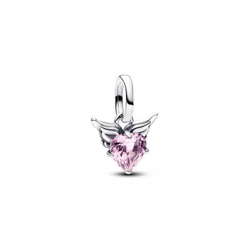 Pandora Winged Heart Mini Dangle Charm hela 793626C02