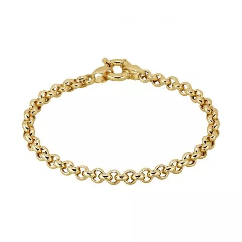 Gold Kette HVR 6/1072 YG 19 cm-1