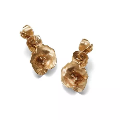 Kalevala Summer Nigh Rose Earrings Bronze 361000702T-1