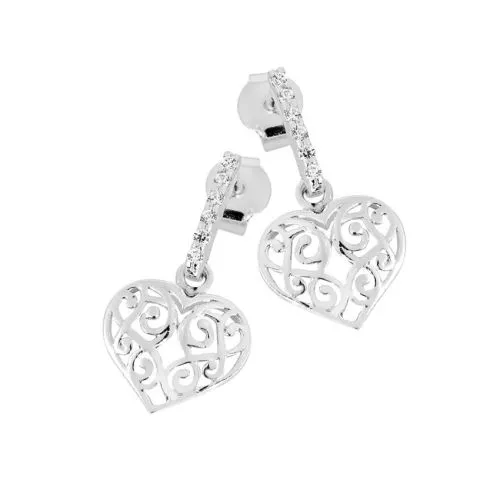 Silber Ohrringe J72512 A-18-1