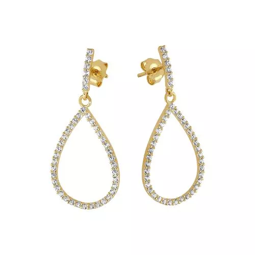 Gold Ohrringe JE54339-CZ-1