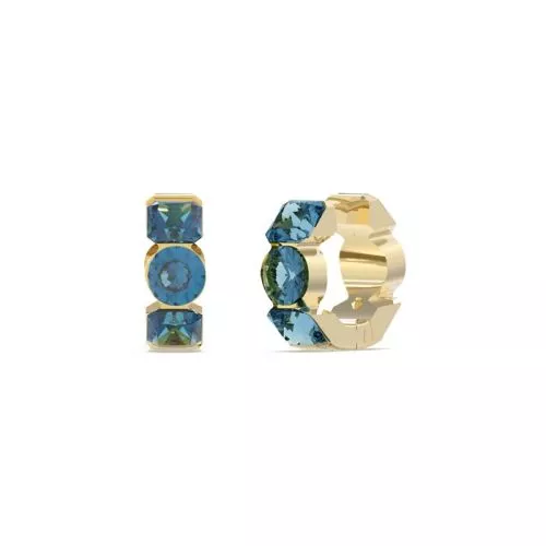 Guess Crazy Geometrical korvakorut / sininen JUBE03305JWYGBLT/U-1