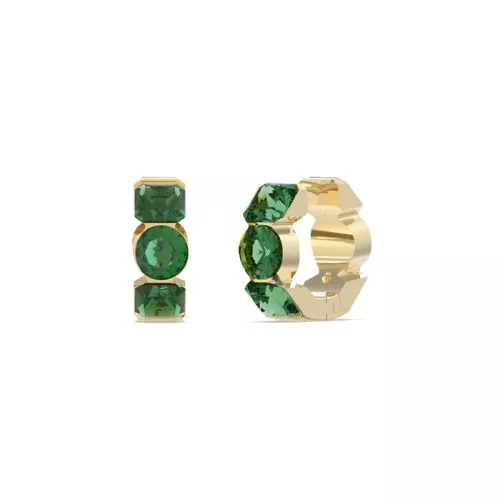 Guess Crazy Geometrical korvakorut / vihreä JUBE03305JWYGEMT/U-1