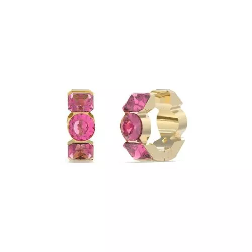 Guess Crazy Geometrical korvakorut / vaaleanpunainen JUBE03305JWYGFCT/U-1