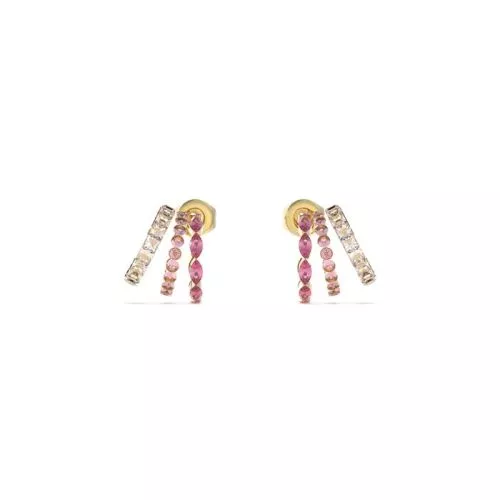 Guess Crazy Triple korvakorut / pinkki JUBE03307JWYGPKT/U-1
