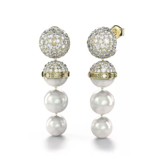 Guess Calypso Ohrringe JUBE04450JWYGT/U-1